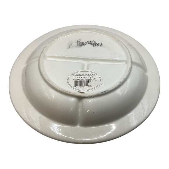 Magnolia Lane Divided Plate by T Cabells Too. Childs divided plate - Picture 4 of 4